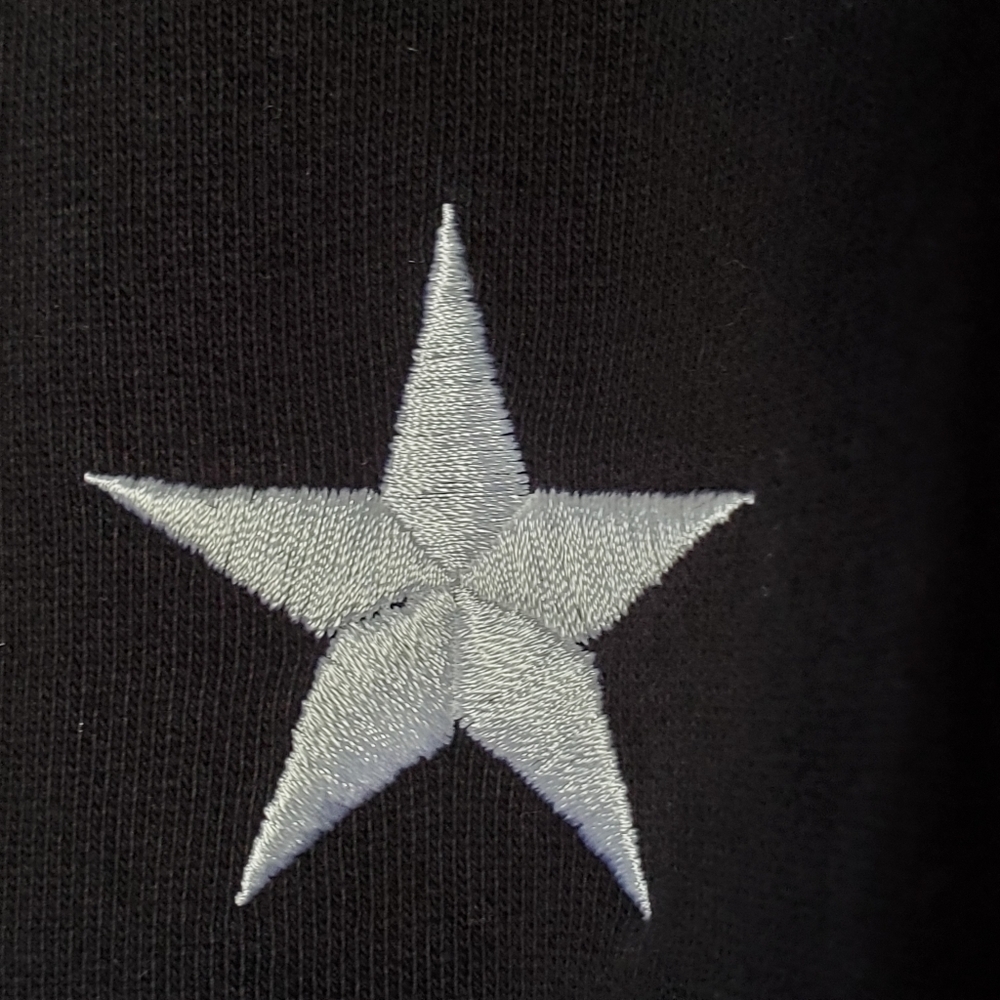 Etudes Klein Europa Stars-embroidered Hoodie in Black Mens Size S - Picture 9 of 11